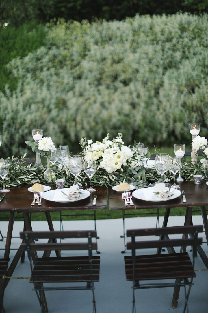 Wedding banquet at Tenuta Santo Pietro