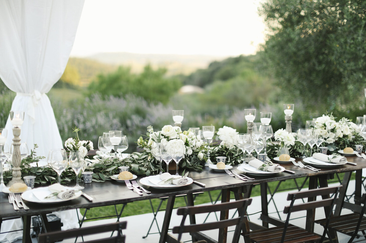 Wedding reception at Tenuta Santo Pietro