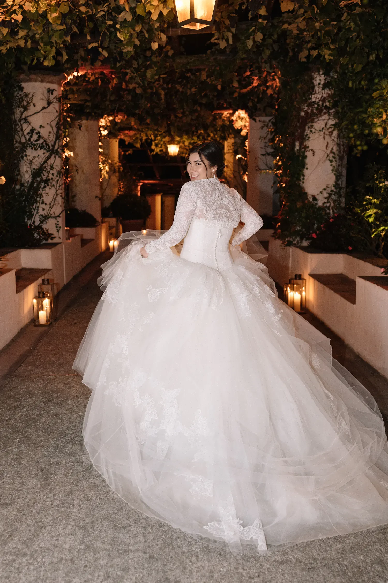 Bride's Joyfully heading to the Dancefloor for the Wedding Party