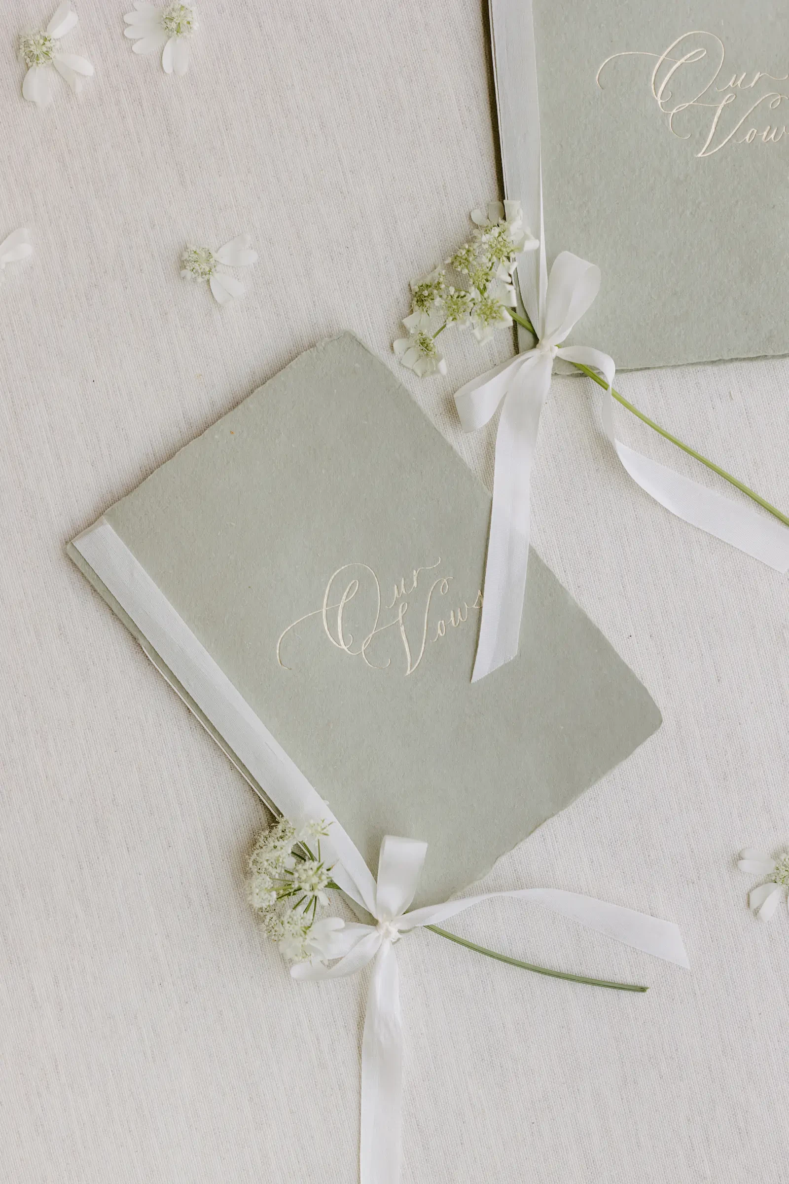 Castello Di Vicarello Tuscany Wedding Vow Booklets