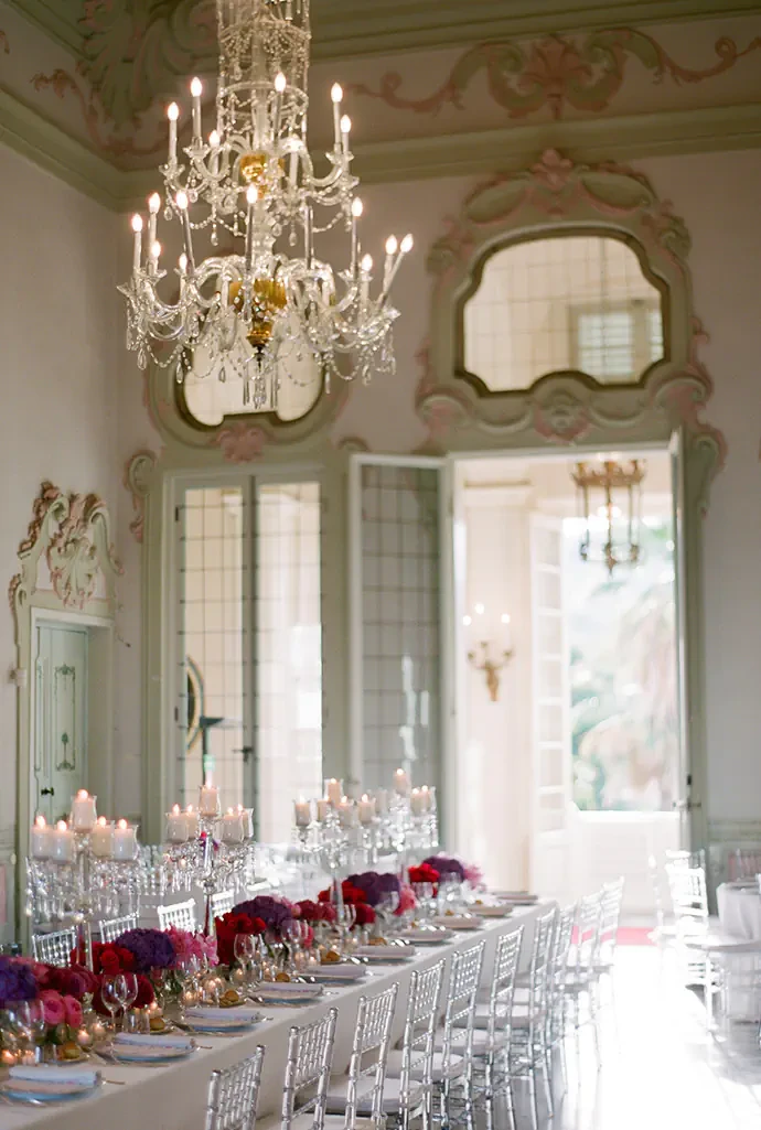 Crystal chandelier