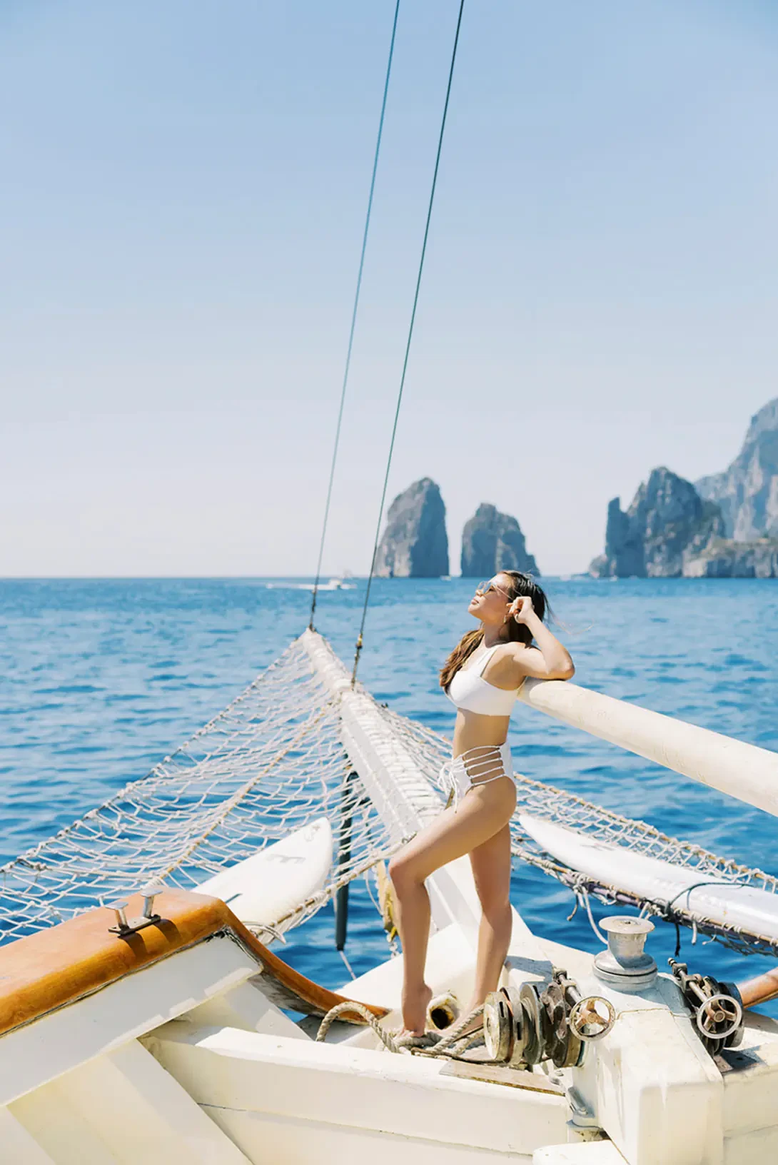 Boat tour in Capri