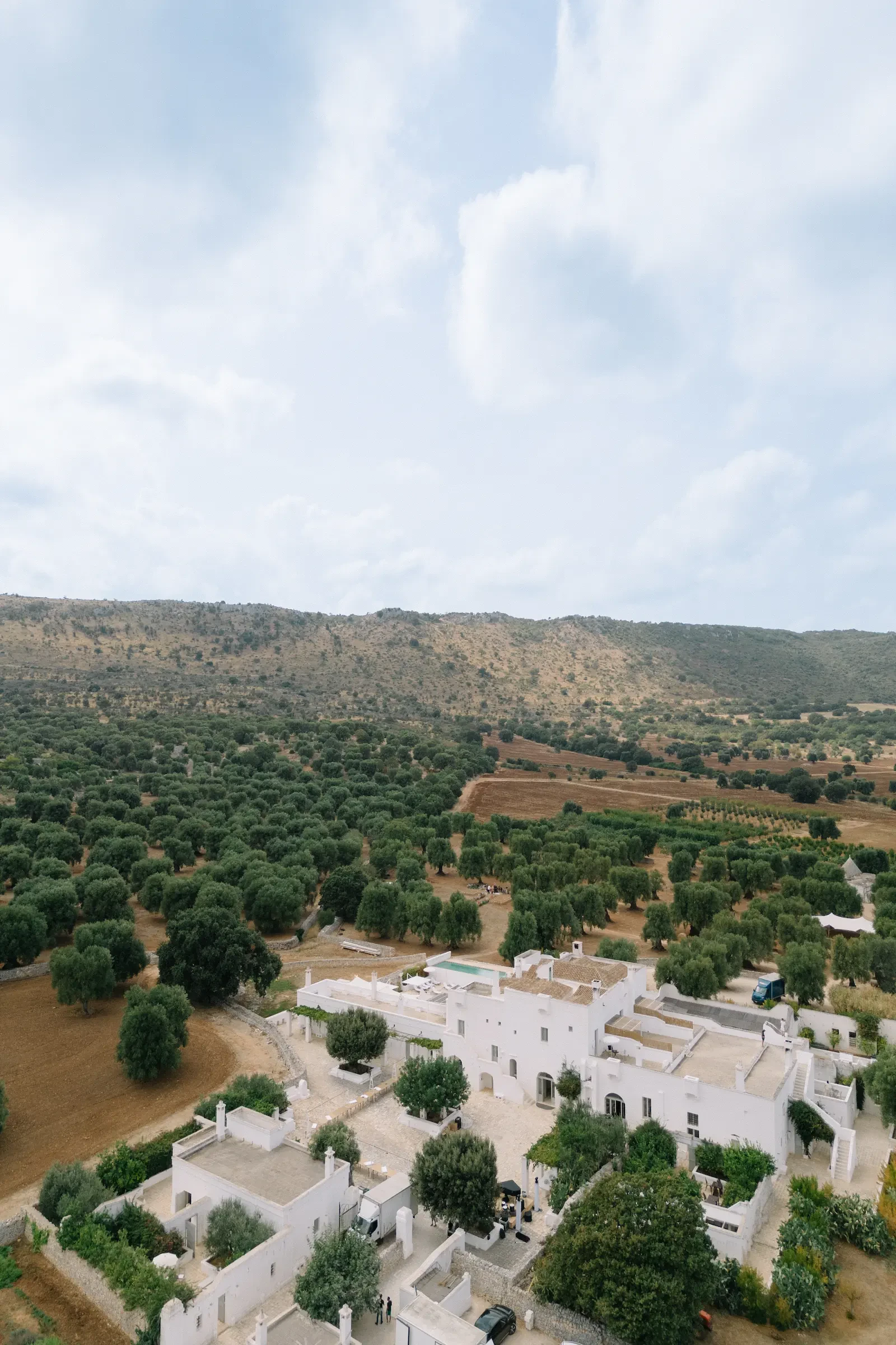 View Traditional White Masseria Wedding Venue Puglia