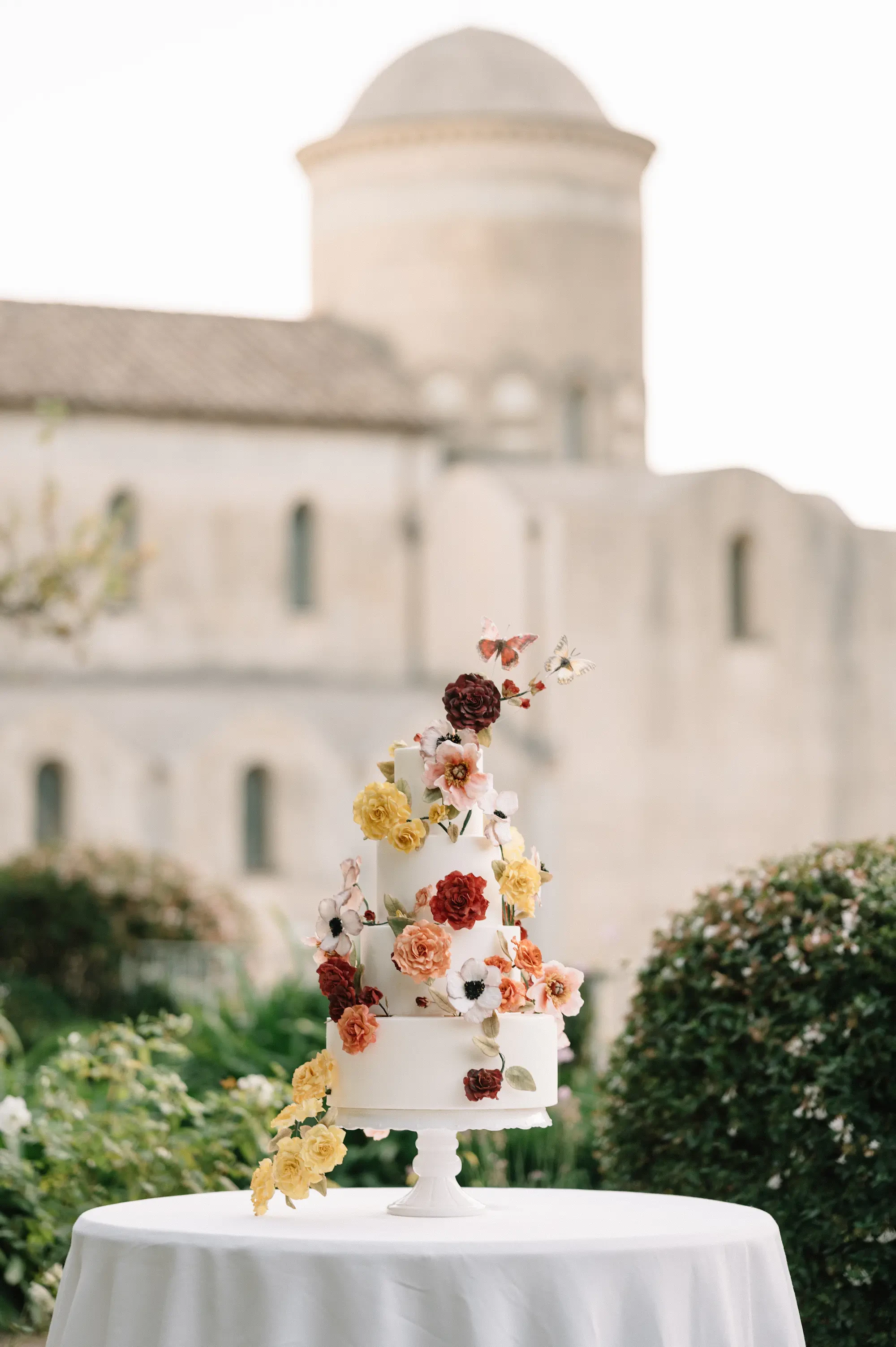 Cake decor at Hotel Caruso