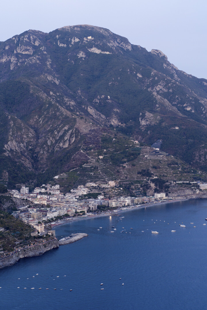 Panorama of the Amalfi Coast