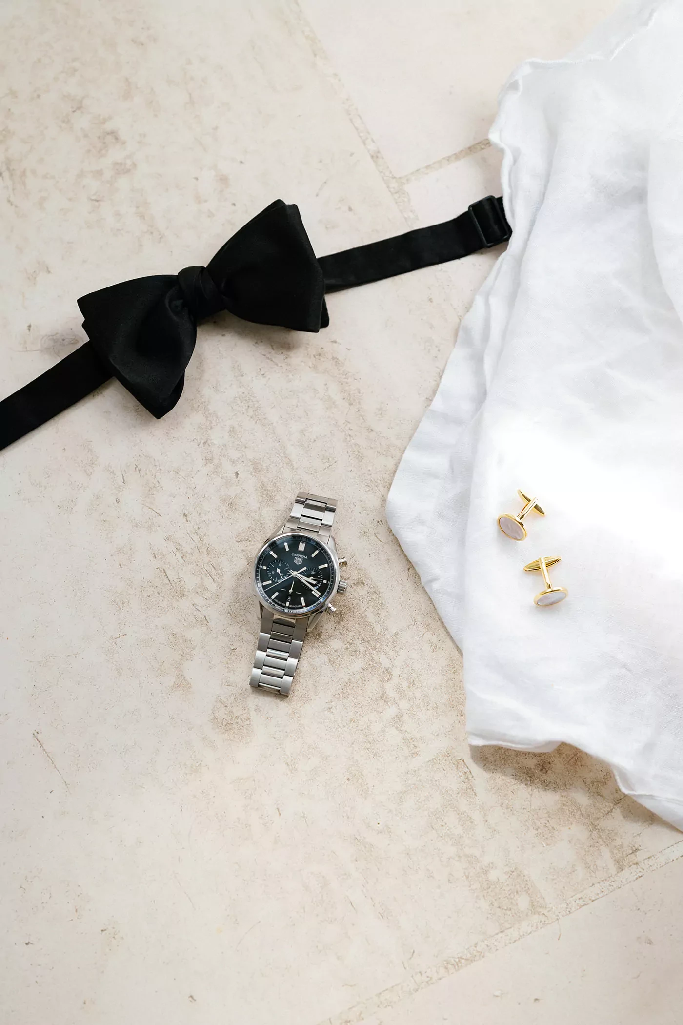 Groom's Papillon and Cufflinks