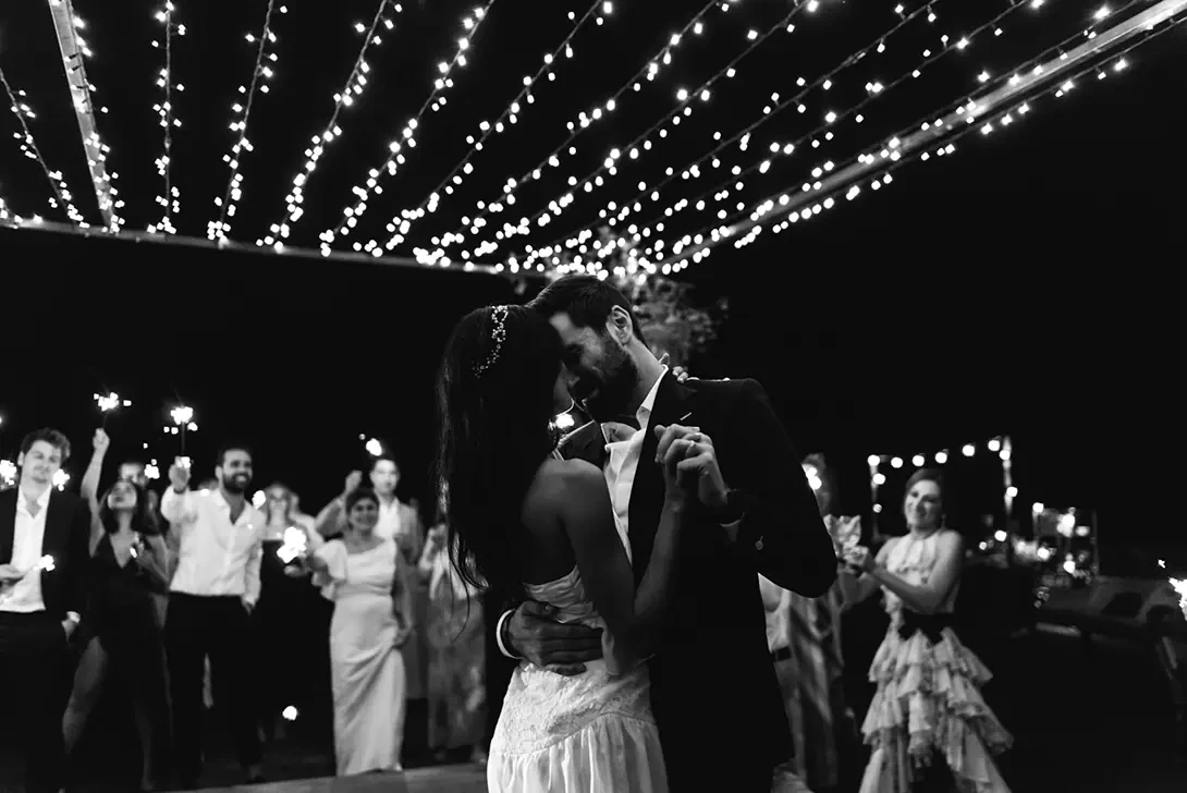 First dance of the bride and groom