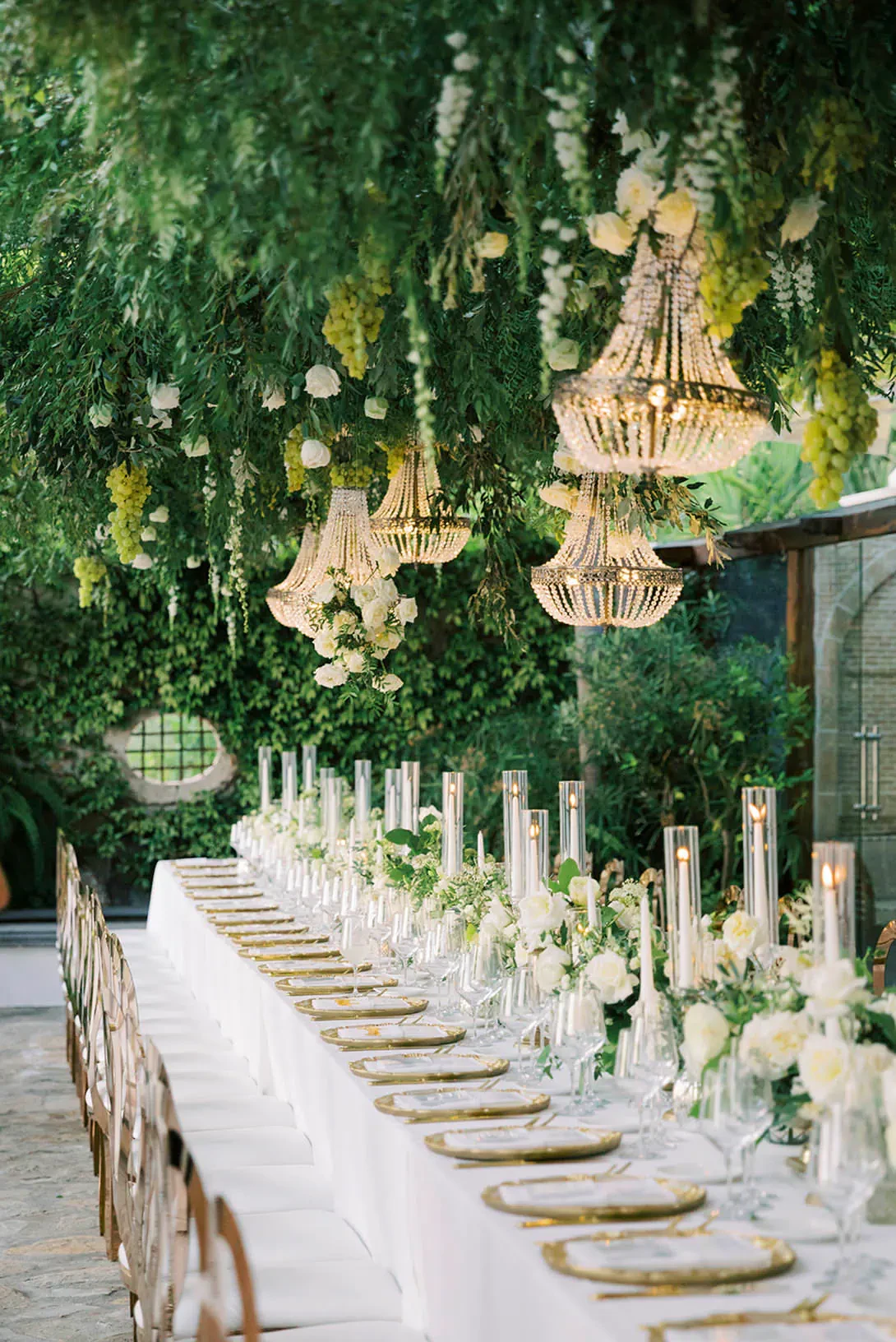 Long table in Positano