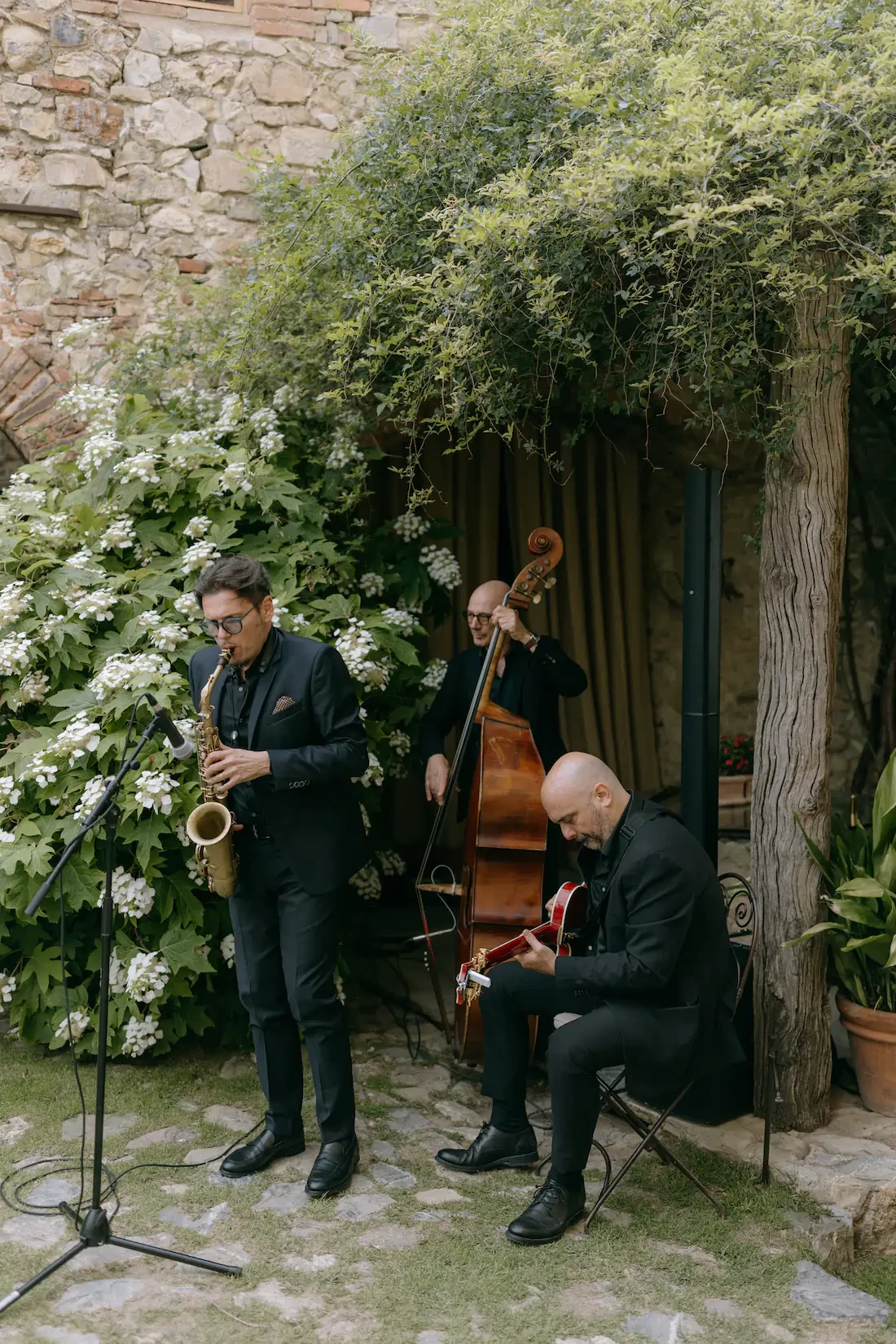 Castello Di Vicarello Tuscany Wedding Live Jazz Band