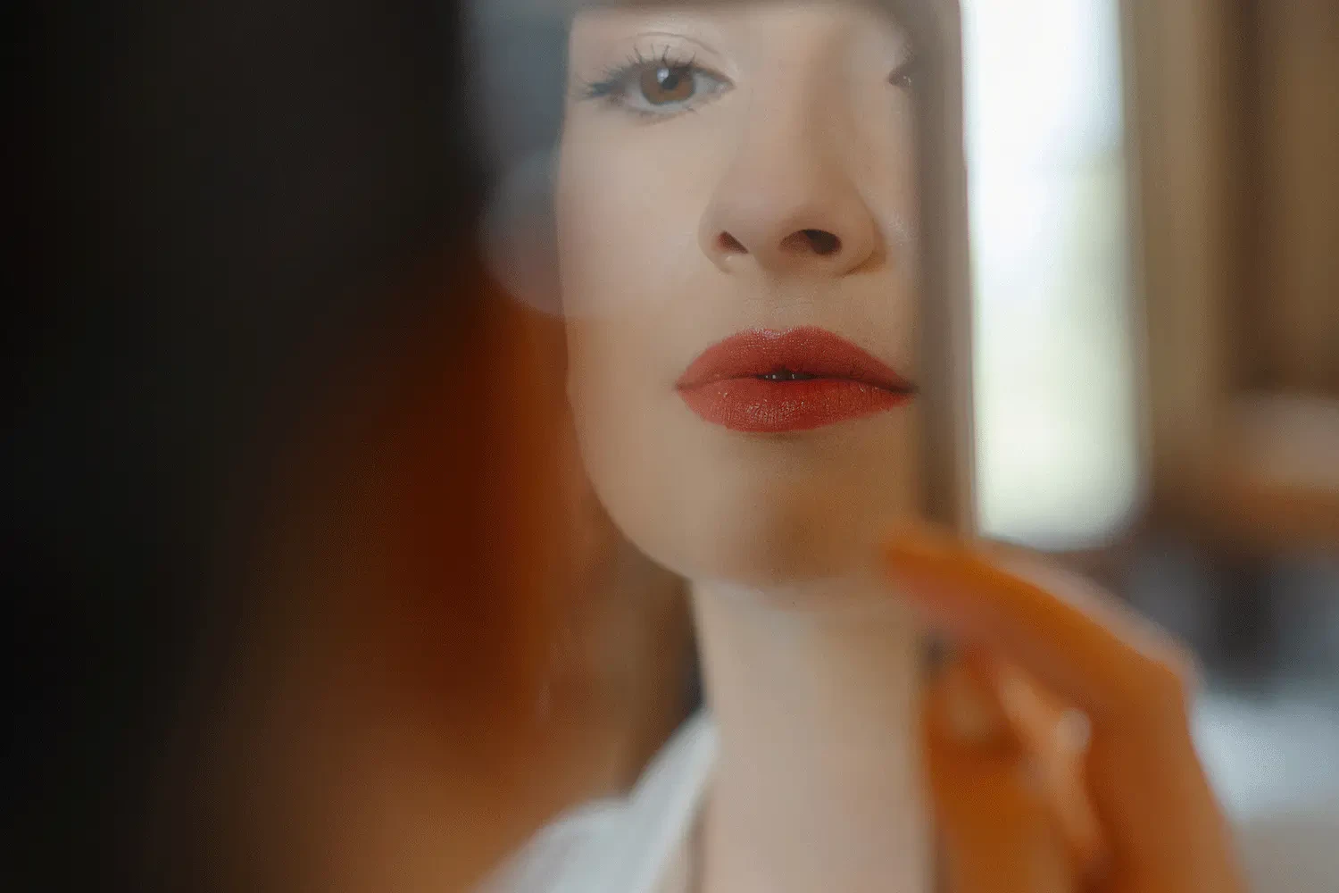 Make-up session for the bride